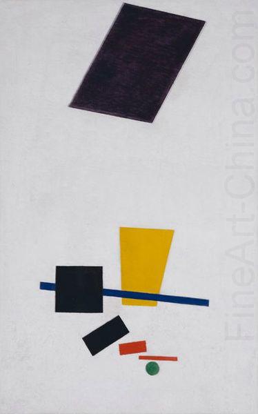 Kazimir Malevich Painterly Realism of a Football Player--Color Masses in the 4th Dimension, oil on canvas painting by Kazimir Malevich, 1915, Art Institute of Chicago